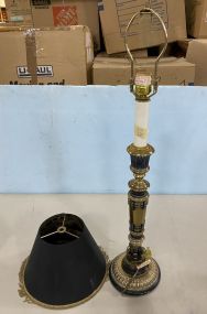 Brass Candle Stick Table lamp