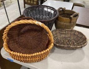 Group of Decorative Baskets