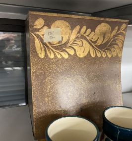 Modern Metal Waste Can