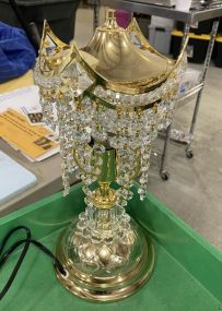 Decorative Brass Color Table Lamp