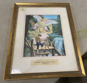 Psalm 94:44 Framed Print