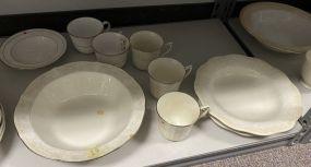 Set of Porcelain Bowls and Tea Cups