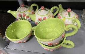 Ceramic Tea Pots and Large Mugs