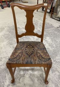 Queen Anne Style Mahogany Dining Chair