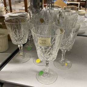 Group of Cristal D Arques Stemware