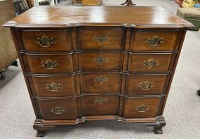 Kindel Grand Rapids Chippendale Block Front Chest