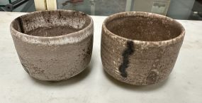 Pair of Unsigned McCarty Bowls