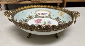 Limoges France Porcelain Center Piece