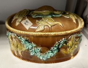 Wedgwood Majolica Game Pie Fowl Tureen