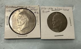 1776-1976-D Bicentennial Eisenhower Dollars