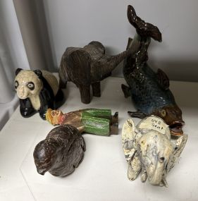 Pottery and Hand Carved Figurines