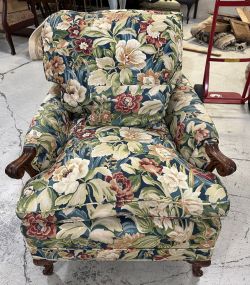 French Style Upholstered Arm Chair