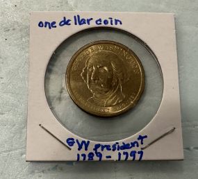 1789-1797 1st President One Coin