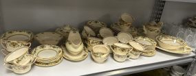 Royal Ivory John Maddock & Sons England China Set