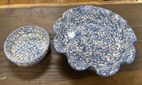 Ellis Pottery Blue and White Bowls