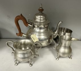 Kurt Stieff Williamsburg Pewter Service Set