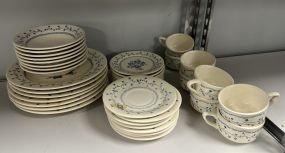 Set of Porcelain Dinnerware