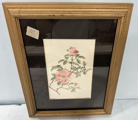 Framed Rockrose Print