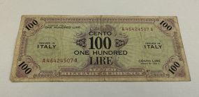 Cento 100 Lire Italy 1943A