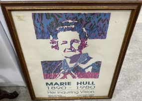 Marie Hull 1890-1980 Her Inquiring Vision Poster