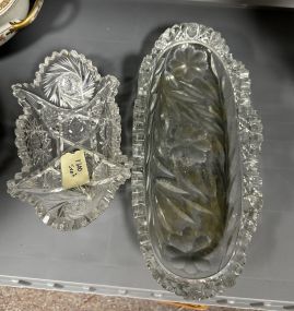 Pressed Glass Platter