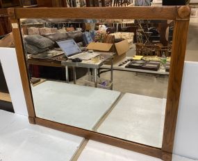 Oak Framed Wall Mirror