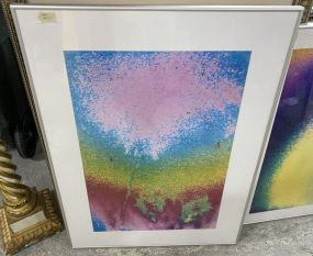 Framed Abstract Decorative Print