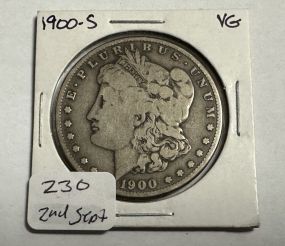 1900-S Morgan Silver Dollar