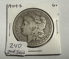 1904-S Morgan Silver Dollar