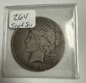 1923-S Peace Liberty Dollar