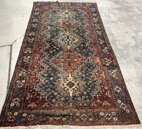 5' x 9'7 Semi Antique Persian Wool Rug