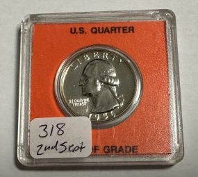 1956 U.S. Quarter Proof Grade
