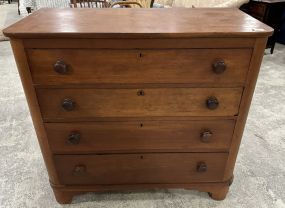 American Antique Mahogany Chest of Drawers