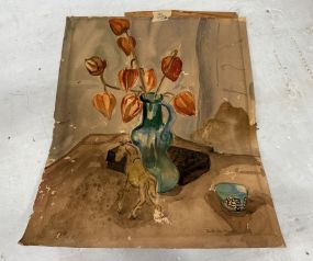 Jackie Sue Newsome Watercolor Still Life