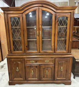 Broyhill Co. Cherry China Cabinet