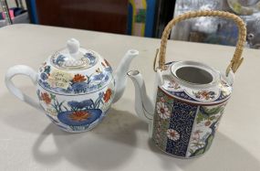 Chinese Porcelain Hand Painted Tea Pots