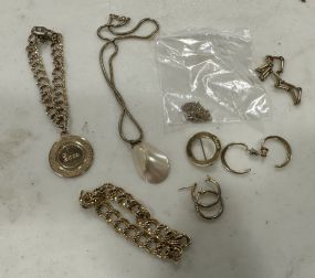 Rolled Gold and Gold Plate Assorted Jewelry