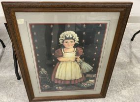 Betty McCool Little Girl Print