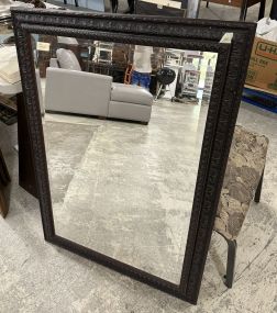 Dark Gray Framed Wall Mirror