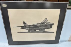 Framed Print of Fighter Plane