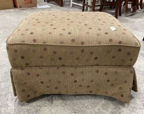 Upholstered Fabric Ottoman
