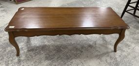 French Provincial Cherry Coffee Table