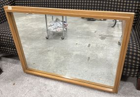 Mahogany Framed Wall Mirror