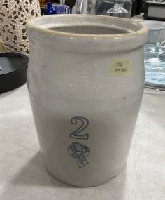 Number 2 Buckeye Pottery Crock