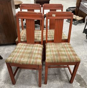 Four Mid Century Style Side Chairs