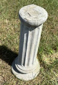 Outdoor Concrete Pedestal