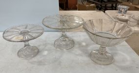 Victorian Rival Spring by Bryce Higbee & Co. Cake Stands and Compote