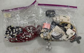 Group of Costume Jewelry Beaded Necklaces and Assorted Jewelry
