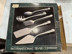 International Silver 5 Piece Serving Set