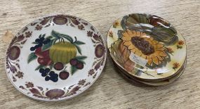 Group of Ceramic Decorative Plates
